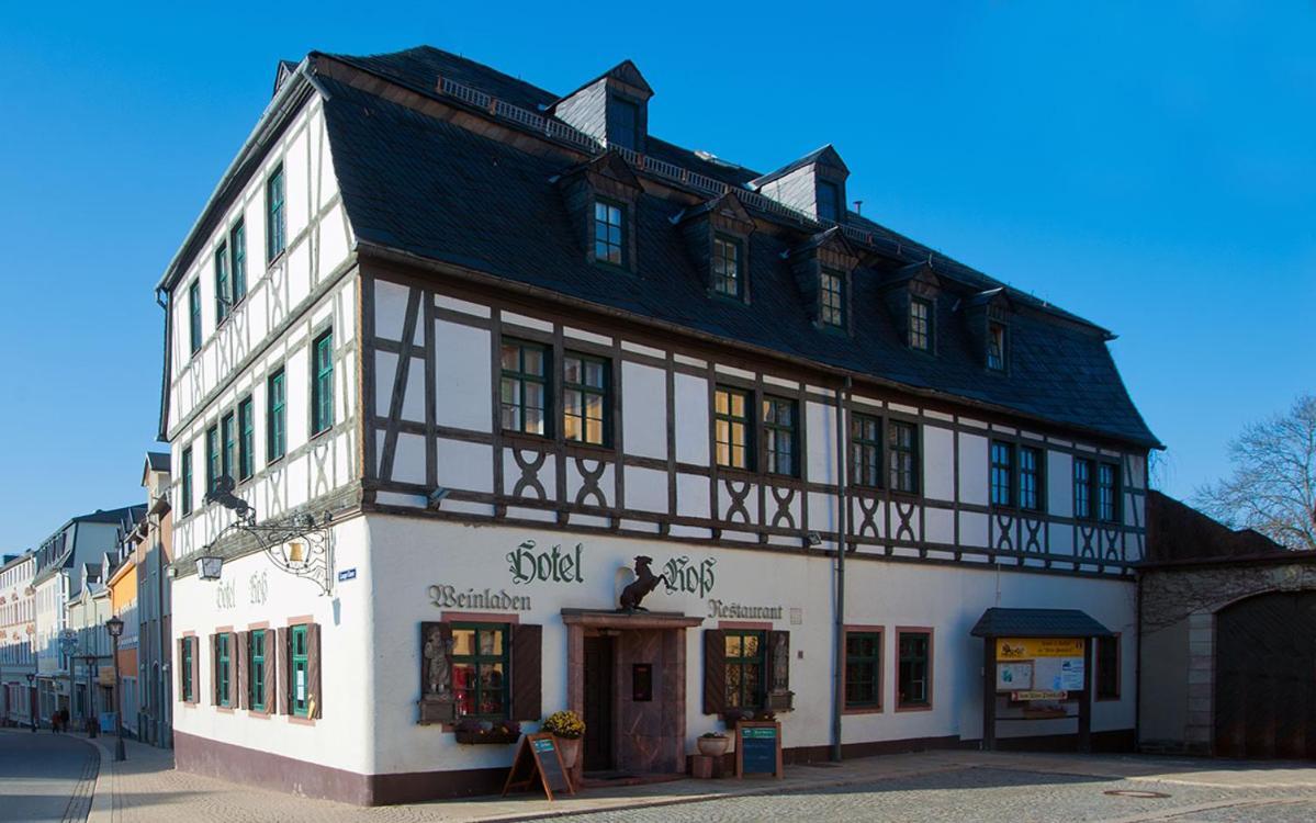 Hotel Ross Zwönitz Buitenkant foto