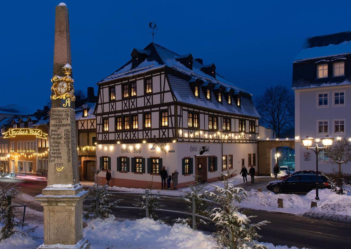 Hotel Ross Zwönitz Buitenkant foto